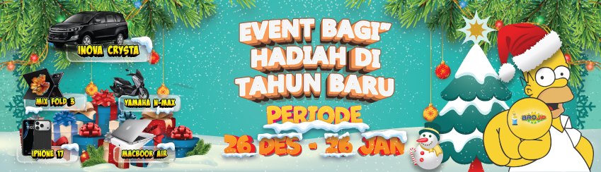 BAGI BAGI HADIAH DI TAHUN BARU BERSAMA BROJP!!